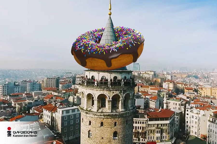 نمونه تبلیغ CGI