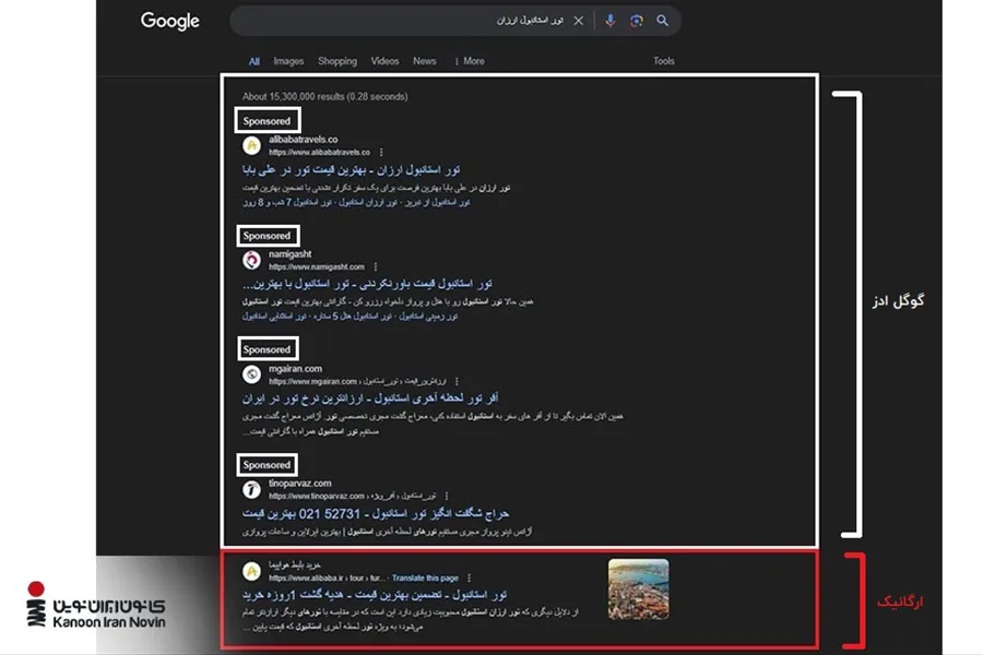 کیفیت و نوع کمپین تبلیغاتی، بر هزینه تبلیغات گوگل ادز تاثیر دارد.