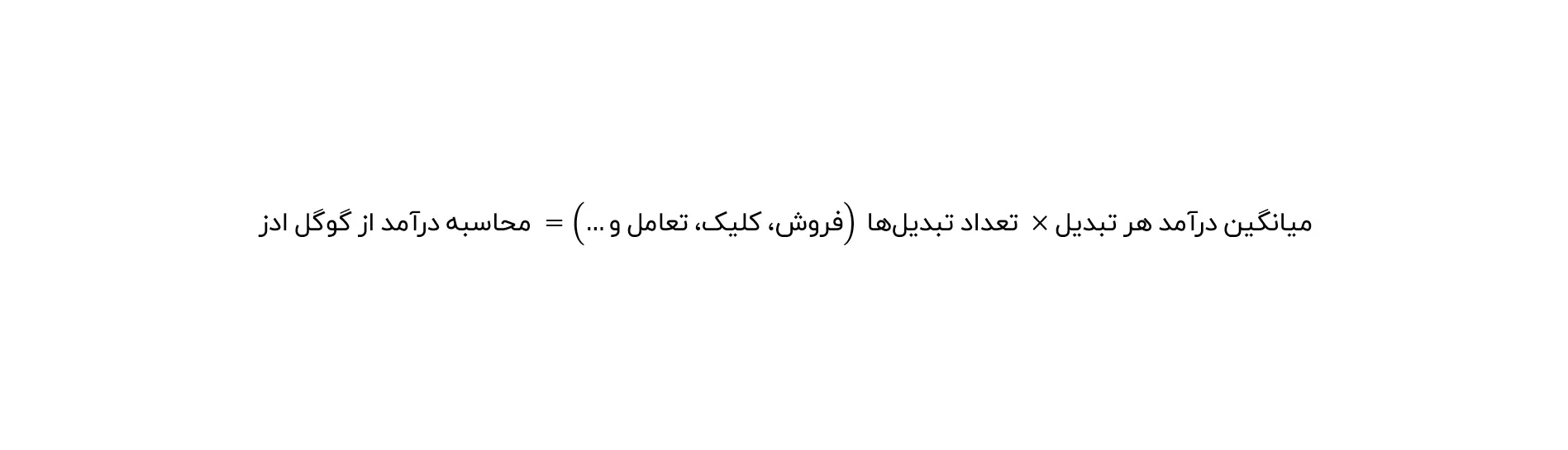 محاسبه درآمد تبلیغات گوگل ادز