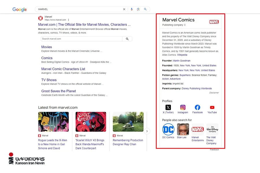 Knowledge Panel