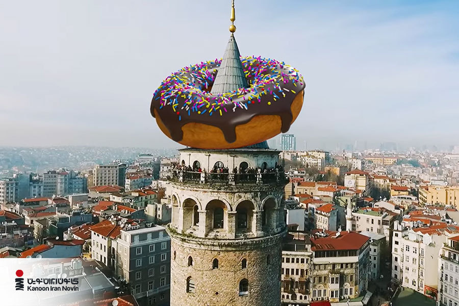 نمونه تبلیغ CGI